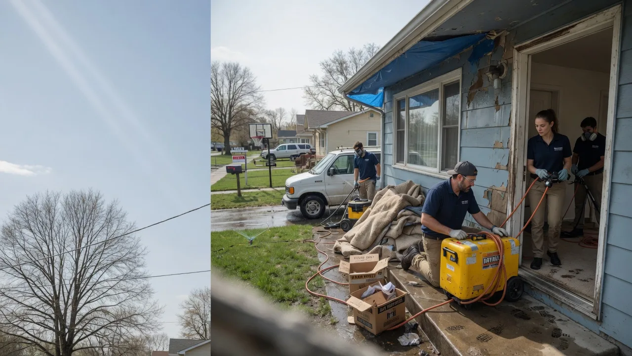 Basement Flood Cleanup in New Paris, PA near me
